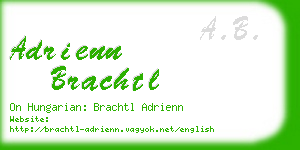 adrienn brachtl business card